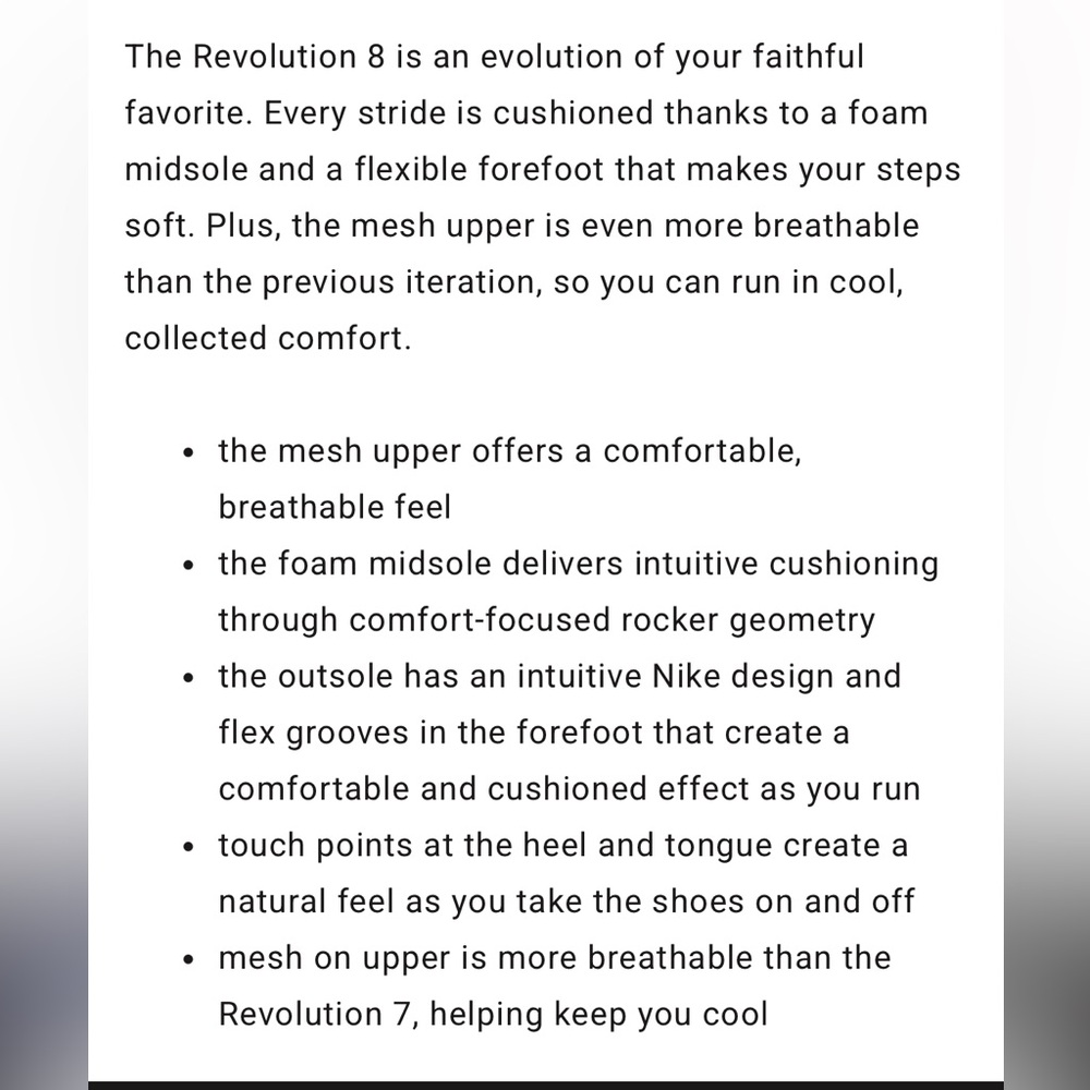 Nike Revolution White and Purple - Picture 9 of 9